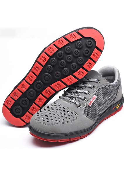 Güvenlik Ayakkabıları Çelik Burunlu Iş Botları Nefes Alabilir Kumaş Üst (Yurt Dışından) fırsatları