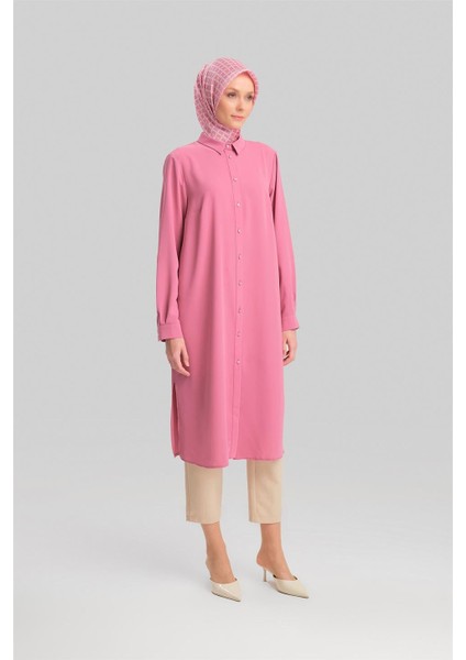 A Logolu Tunik ORTH411 Menekşe