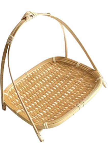 El Dokuma Meyve Sepeti Aperatif Depolama Sepeti Sepeti Yemek Sepeti Katmanı 20X20X24 Cm (Yurt Dışından) fiyatları