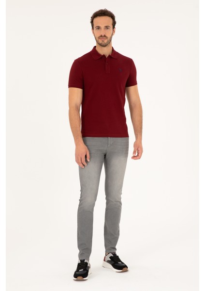 Erkek Plum Tişört Basic 50262933-VR177 fırsatları