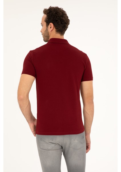 Erkek Plum Tişört Basic 50262933-VR177 indirimleri