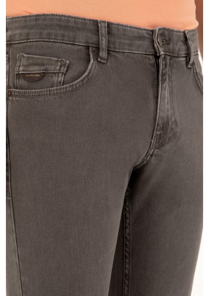 U.S. Polo Assn. Erkek Kahverengi Jean Pantolon 50288404-VR029