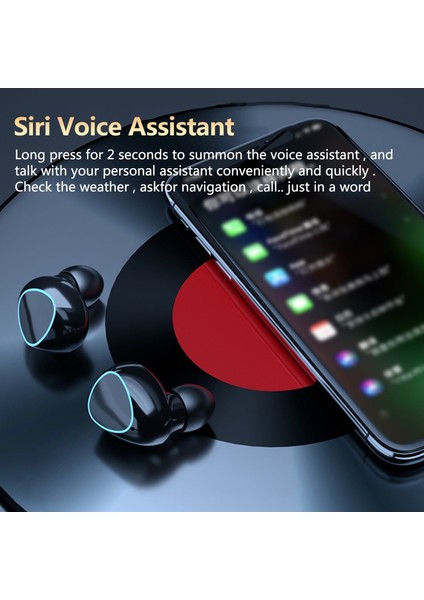 M10 Bluetooth V5.3 Uyumlu Dijital Şarj Göstergeli Oyuncu Bluetooth Kulaklık