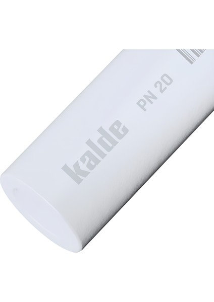 25 MM PP FİBERLİ BORU Q25/PN 20 BEYAZ BOY/4M