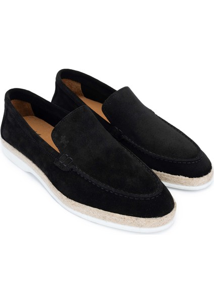 Erkek Deri Siyah Süet Loafer Ayakkabı 978 200 Erk Ayk Y24 Sıyah Suet fiyatları