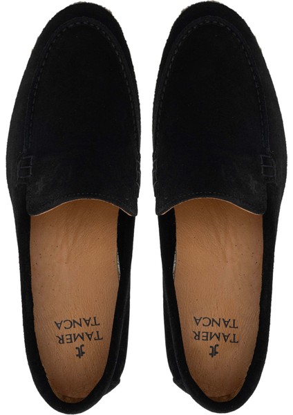 Erkek Deri Siyah Süet Loafer Ayakkabı 978 200 Erk Ayk Y24 Sıyah Suet indirimleri