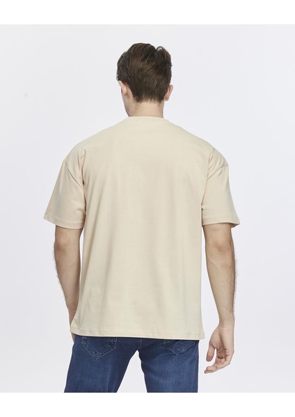 Astronot Baskılı Oversize Tişört fırsatları