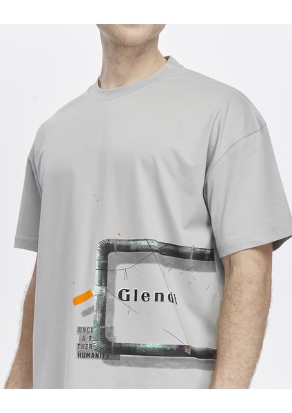 Yanda Fermuar Baskılı Oversize Tişört fırsatları