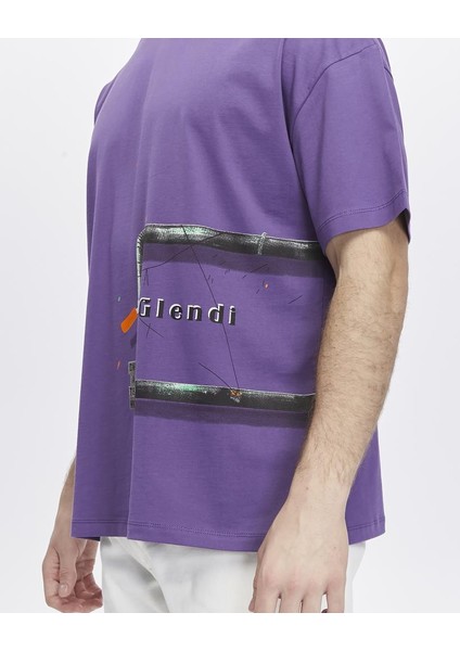 Yanda Fermuar Baskılı Oversize Tişört indirimleri