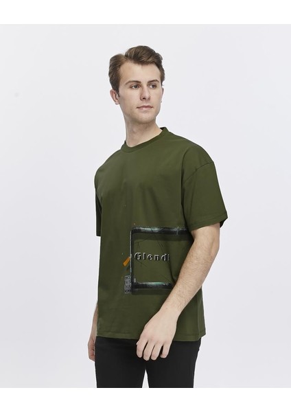 Yanda Fermuar Baskılı Oversize Tişört fiyatları