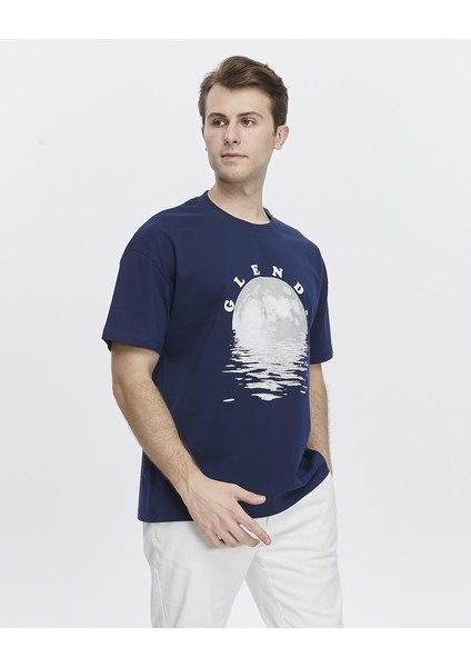 Baskılı Oversize Tişört