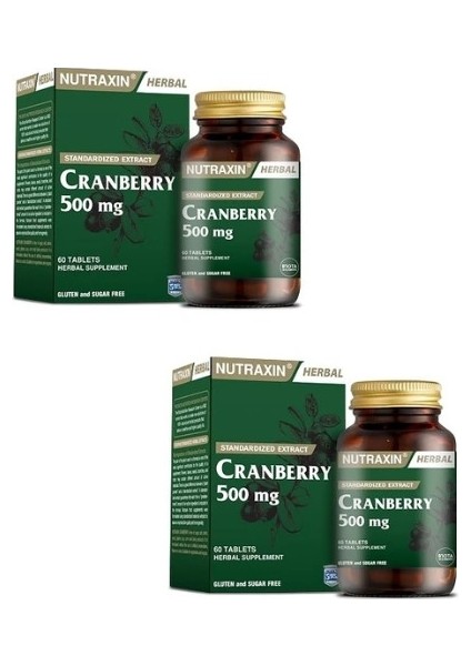 Cranberry 60 Tablet 2 Adet