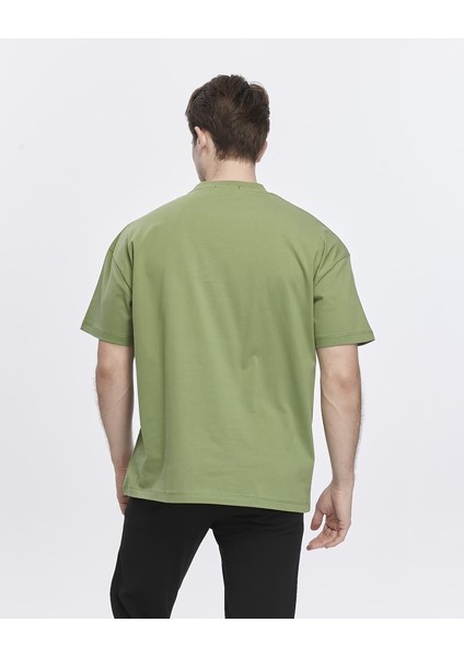 Yanda Fermuar Baskılı Oversize Tişört fırsatları