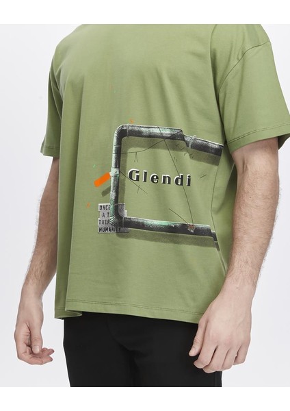 Yanda Fermuar Baskılı Oversize Tişört indirimleri