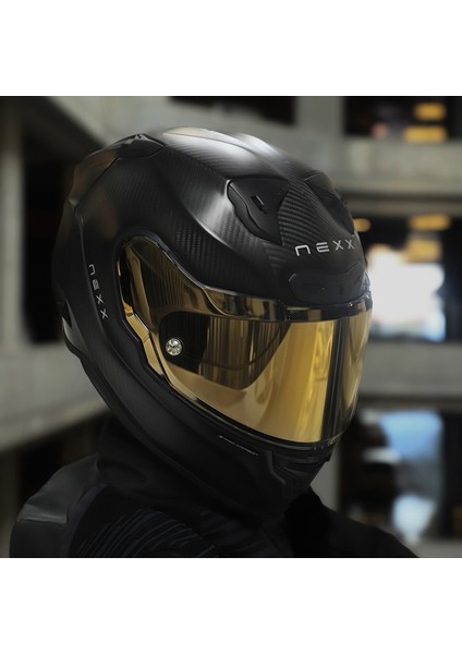 X.R3R Zero Pro 2 Mat Karbon-Gold Kask fiyatları