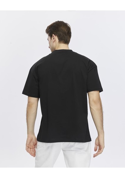 Astronot Baskılı Oversize Tişört fırsatları