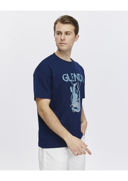 Astronot Baskılı Oversize Tişört fiyatları