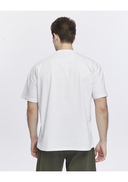 Astronot Baskılı Oversize Tişört fırsatları