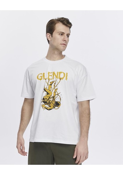 Astronot Baskılı Oversize Tişört indirimleri