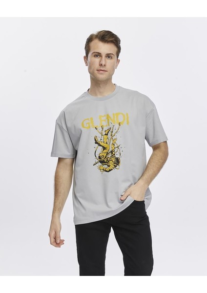 Astronot Baskılı Oversize Tişört fiyatları