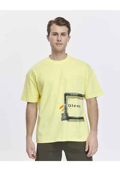 Yanda Fermuar Baskılı Oversize Tişört fiyatları