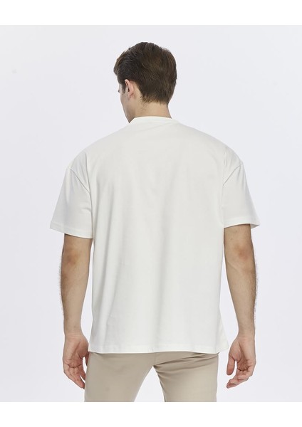 Astronot Baskılı Oversize Tişört fırsatları