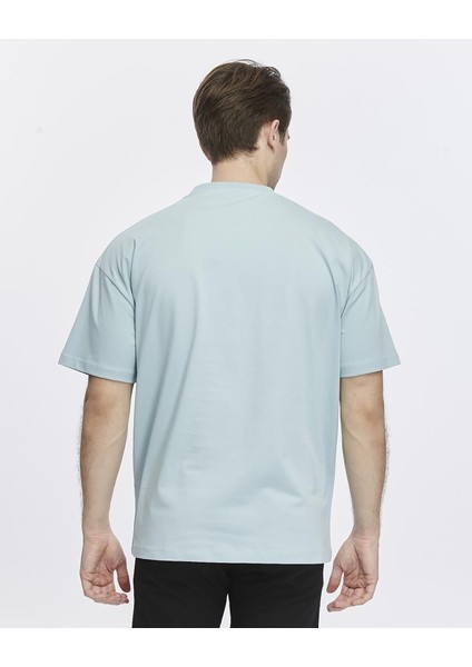 Yanda Fermuar Baskılı Oversize Tişört fırsatları