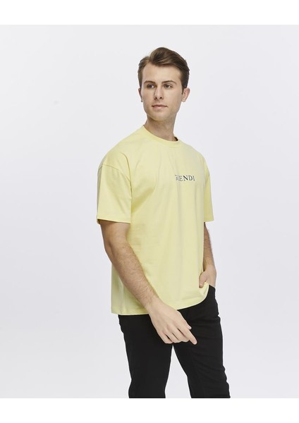 Baskılı Oversize Tişört