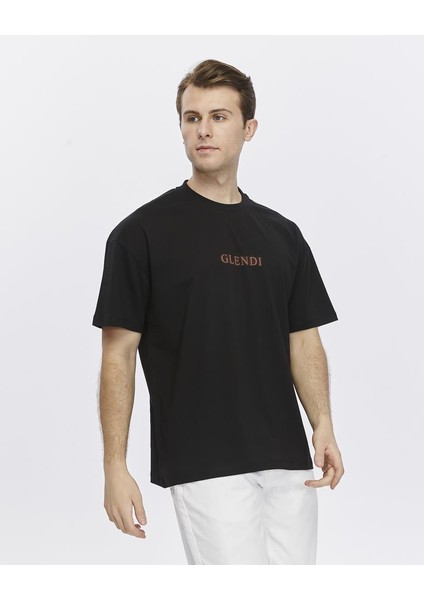 Baskılı Oversize Tişört