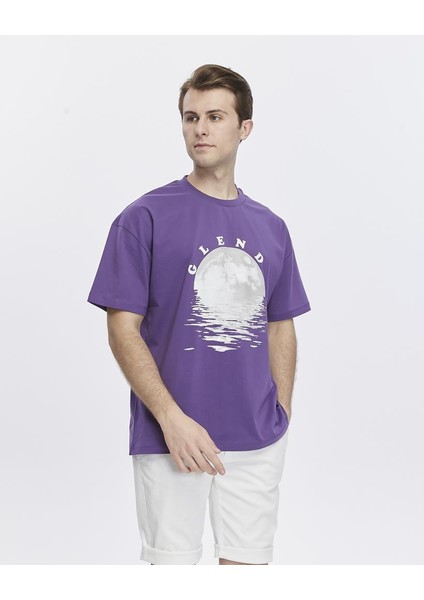 Baskılı Oversize Tişört