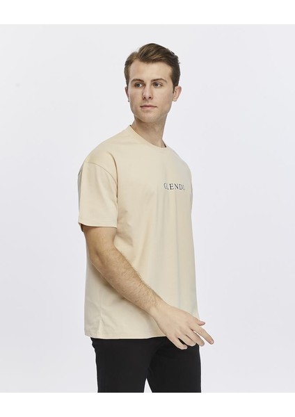 Baskılı Oversize Tişört