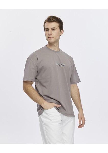 Baskılı Oversize Tişört