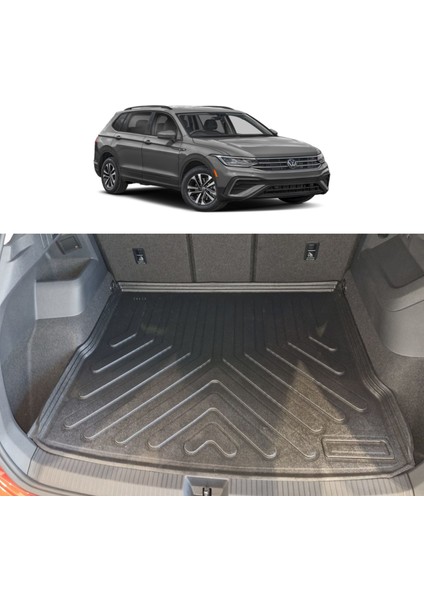 Volkswagen Tiguan 2024 Sonrası 3D Bagaj Havuzu