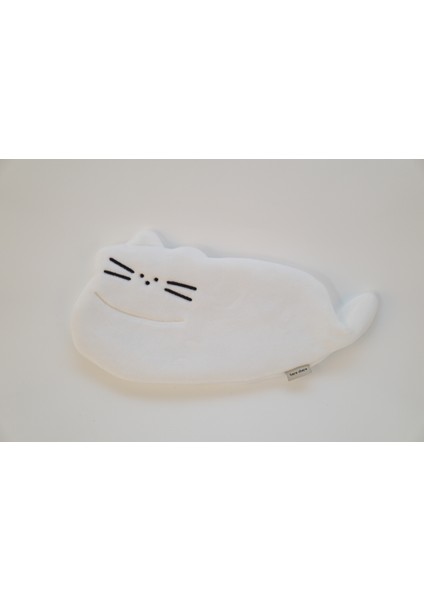 Kedi Kalem Kutusu Kalem Çantası Beyaz (Yurt Dışından)