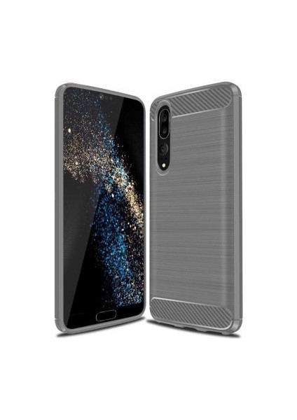 Huawei P20 Pro Ultra Koruma Sağlayan Şık Room Silikon Kılıf