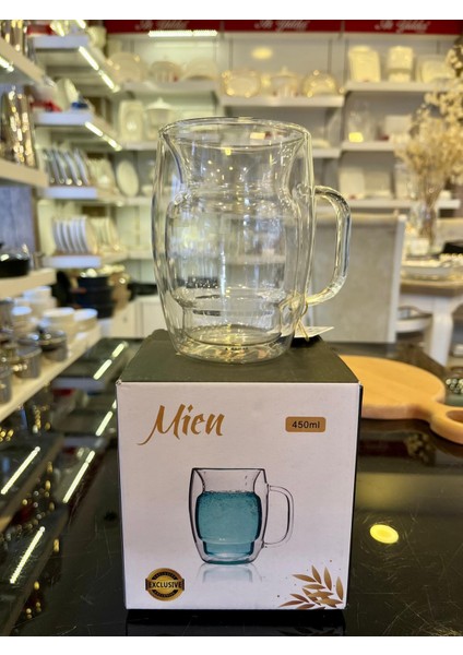 Kupa Çift Cidarlı 450 ml MIEN-237