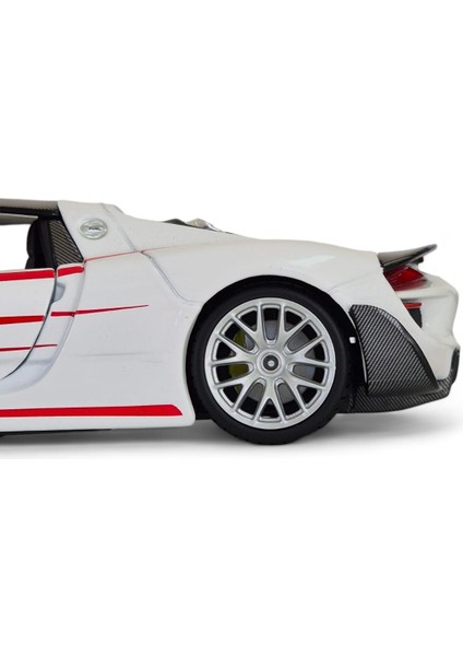 Porshe 918 Weissach 1:24 Ölçek Model Araba