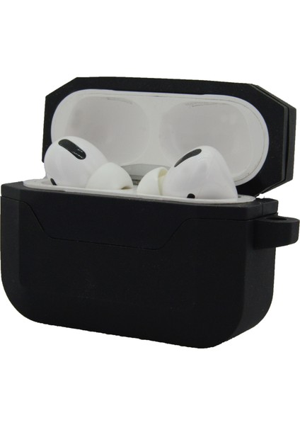 Air Pods 3. Nesil ile Uyumlu Silikon Kılıf Double Color Chateau Toz ve Kirden Koruyan Kılıf