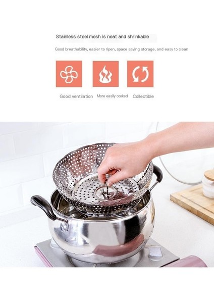 Teleskopik Vapur Rafı Katlanabilir Vapur Rafı Ev Su Geçirmez Vapur Tepsisi (Yurt Dışından) fiyatları