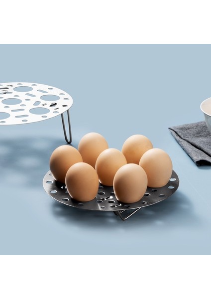 Buharda Pişirme Rafı, Isı Yalıtımlı Raf, Uzun Pirinç Buharda Pişirme Rafı, Vapur Sepeti, Buğulanmış Yumurta Rafı (Yurt Dışından) modelleri