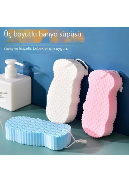 Çift Taraflı Çocuk Bebek Çamur Ovmak Artefakt Banyo Havlusu Banyo Havlusu Sünger Geri Ovmak Ev Sırt Ağrısız Ovmak Toz (Yurt Dışından) fiyatları