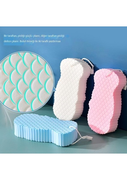 Çift Taraflı Çocuk Bebek Çamur Ovmak Artefakt Banyo Havlusu Banyo Havlusu Sünger Geri Ovmak Ev Sırt Ağrısız Ovmak Toz (Yurt Dışından) modelleri