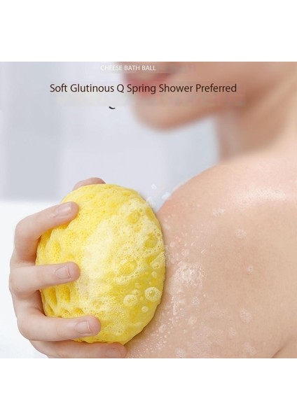 Peynir Banyosu Topu Süper Yumuşak Petek Banyo Çiçek Topu Çocuk Bebek Banyo Köpüren Sünger (Yurt Dışından) fiyatları
