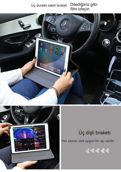 iPad Air2 Için Uygun Koruyucu Kılıf 9.7 Tablet Mini6 Iş Pro 11 Inç Silikon Huawei M6 Yumuşak Kılıf (Yurt Dışından)