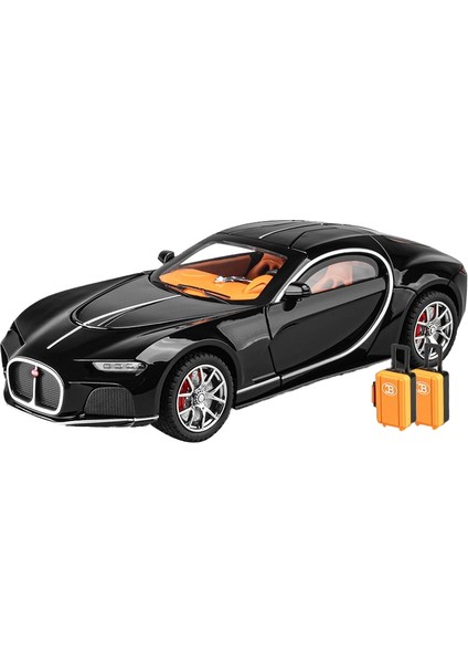 1:24 Bugatti Atlantic Alaşım Araba Modeli Simülasyon Araba Modeli (Yurt Dışından)