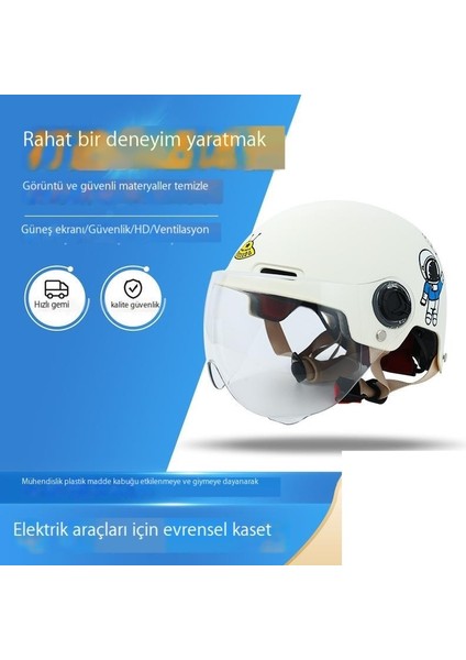 Elektrikli Araç Çocuk Kaskı Emniyet Kaskı Motosiklet Kaskı (Yurt Dışından)