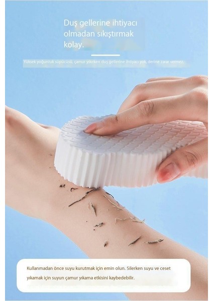 Cilde Zarar Vermeyen ve Bebeğinizin Ağrısız Banyo Yapmasını Sağlayan Balık Pulu Desenli Üç Boyutlu Banyo Süngeri Sünger (Yurt Dışından) modelleri