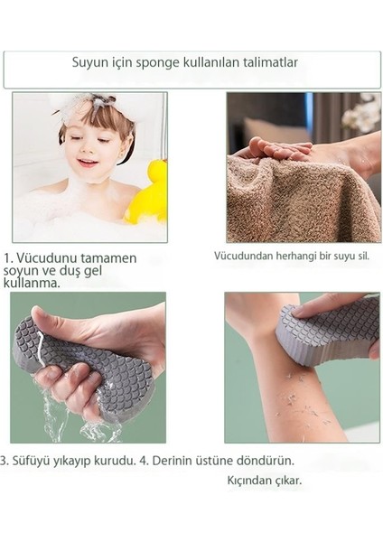 Sünger Karikatür Kabartmalı Yumuşak Banyo Süngeri Ev Toz Ovma Banyo Artefaktı (Yurt Dışından) fırsatları