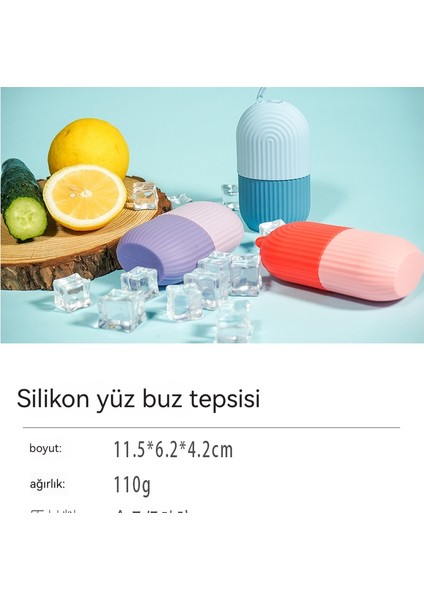 Yüz Buz, Yüz Buz Tepsisi, Buz Küpü Maskesi, Çizgili Soğuk Kompres Göz Maskesi Rulosu (Yurt Dışından) modelleri