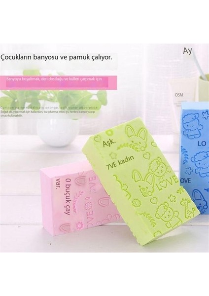 Çocuk Çizgi Film Banyo Süngeri (Yurt Dışından) fırsatları